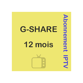 G-SHARE Abonnement 12 mois